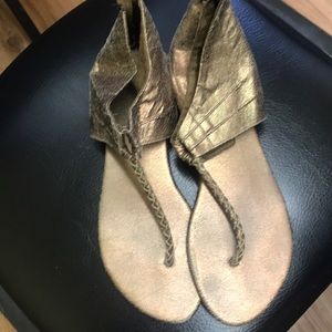 Metallic Sand sandals